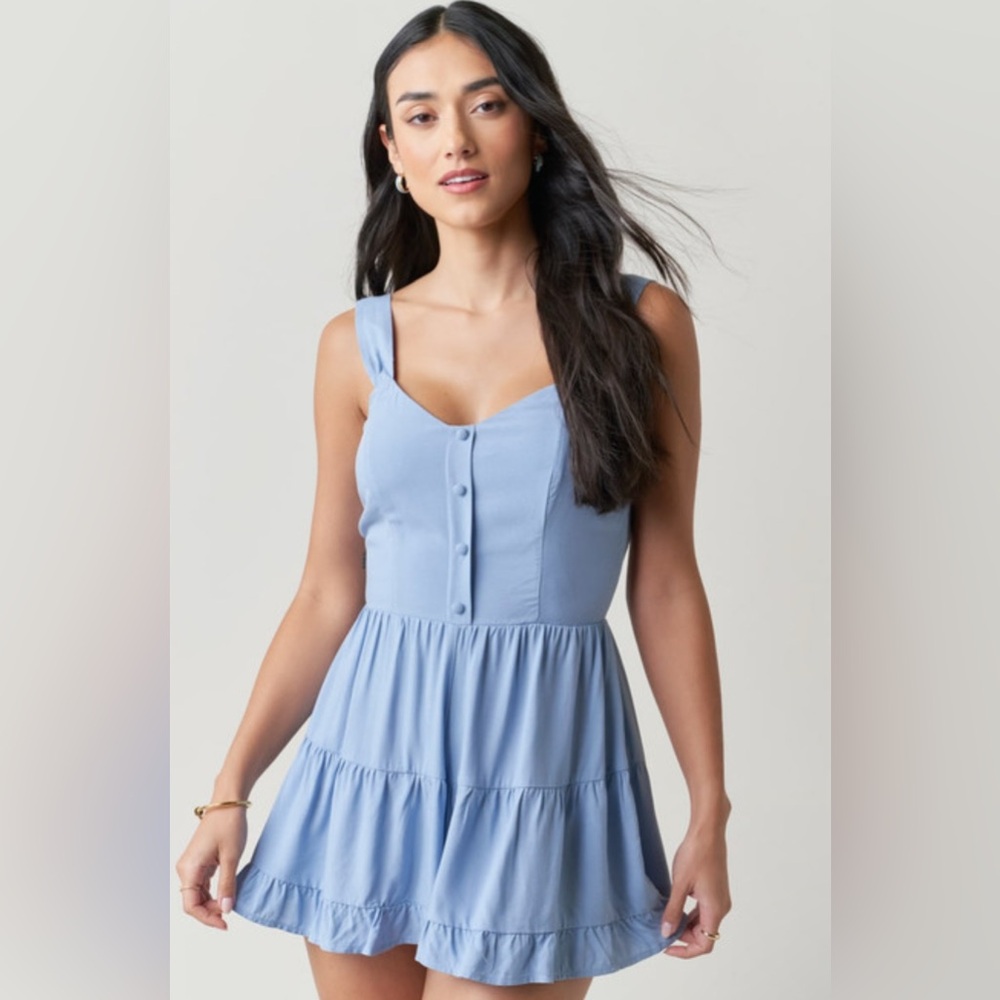 Blue Romper